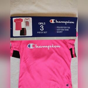 Champion Toddler Girls 3 Piece Active Set Size 5